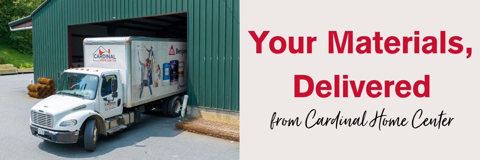 Convenient Delivery Options at Cardinal Home Center